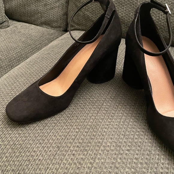 ASOS Black Suede Heels - Picture 2 of 8